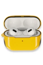Newface Airpods Pro (1.nesil) 3in1 Kılıf - Sarı
