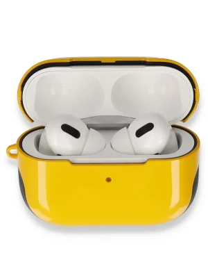 Newface Airpods Pro (1.nesil) 3in1 Kılıf - Sarı
