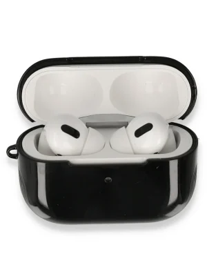 Newface Airpods Pro (1.nesil) 3in1 Kılıf - Siyah