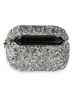 Newface Airpods Pro (1.nesil) Mira Taşlı Kılıf - Gümüş