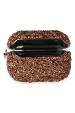 Newface Airpods Pro (1.nesil) Mira Taşlı Kılıf - Rose Gold