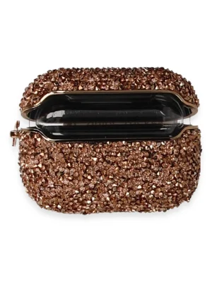 Newface Airpods Pro (1.nesil) Mira Taşlı Kılıf - Rose Gold