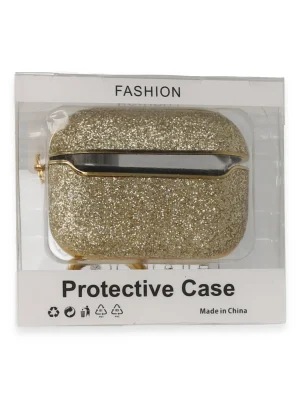 Newface Airpods Pro (1.nesil) Spell Simli Kılıf - Gold