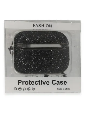 Newface Airpods Pro (1.nesil) Spell Simli Kılıf - Siyah