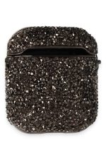 Newface Airpods Pro 2 (2.nesil) Mira Taşlı Kılıf - Siyah - Görsel 3
