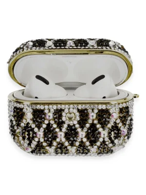 Newface Airpods Pro 2 (2.nesil) Klor Taşlı Kılıf - Desen 3