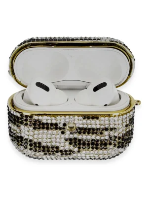 Newface Airpods Pro 2 (2.nesil) Klor Taşlı Kılıf - Desen 5