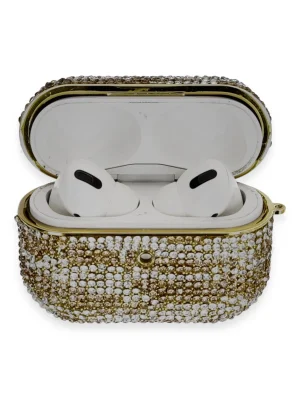 Newface Airpods Pro 2 (2.nesil) Klor Taşlı Kılıf - Desen 6