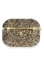 Newface Airpods Pro 2 (2.nesil) Luz Taşlı Kılıf - Siyah - Görsel 2