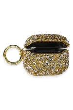 Newface Airpods Pro 2 (2.nesil) Mira Taşlı Kılıf - Gold - Görsel 2