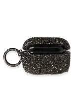 Newface Airpods Pro 2 (2.nesil) Mira Taşlı Kılıf - Siyah - Görsel 2