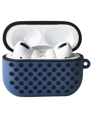 Newface Airpods Pro 2 (2.nesil) Spor Delikli Kılıf - Lacivert-Siyah