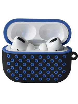 Newface Airpods Pro 2 (2.nesil) Spor Delikli Kılıf - Siyah-Mavi