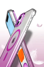 Newface Apple iPhone 11 Glossy Magsafe Kapak - Siyah - Görsel 3