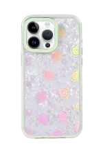 Newface Apple iPhone 11 Lumi Desenli Kapak - Yeşil - Görsel 3