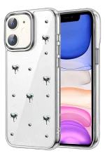 Newface Apple iPhone 12 Fiyonk Desenli Kapak - Desen 3