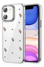 Newface Apple iPhone 12 Fiyonk Desenli Kapak - Desen 6