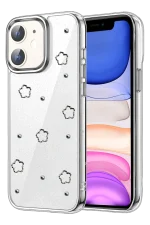 Newface Apple iPhone 12 Fiyonk Desenli Kapak - Desen 8