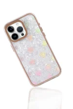 Newface Apple iPhone 14 Lumi Desenli Kapak - Çöl Titanyum - Görsel 4