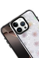 Newface Apple iPhone 14 Pro Max Lumi Desenli Kapak - Siyah - Görsel 2