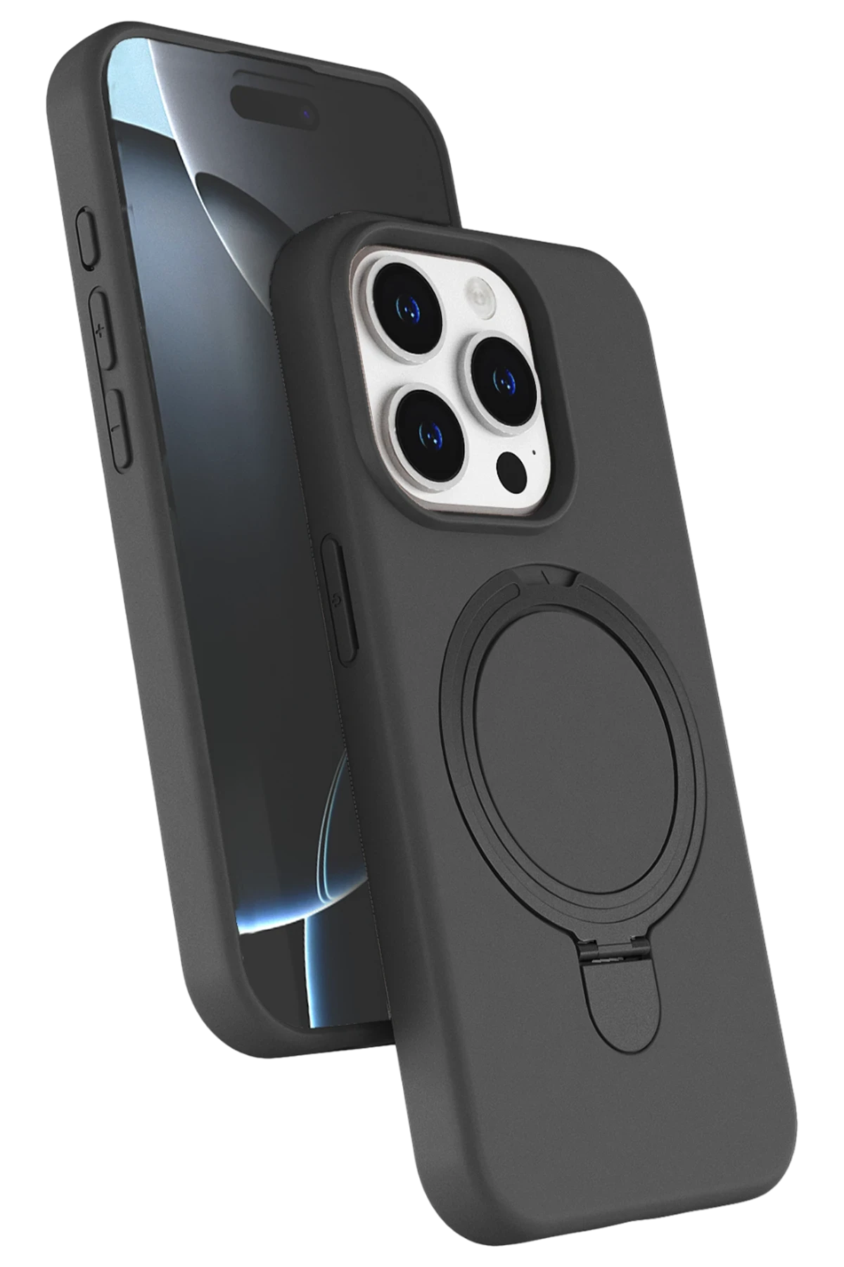 newface-apple-iphone-14-pro-max-regal-magsafe-standli-kapak-titan-gri-default.webp Newface Apple iPhone 14 Pro Max Regal Magsafe Standlı Kapak - Titan Gri - Görsel 1