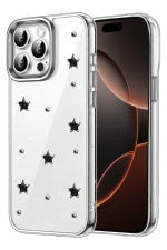 Newface Apple iPhone 15 Pro Max Fiyonk Desenli Kapak - Desen 4