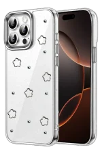 Newface Apple iPhone 15 Pro Max Fiyonk Desenli Kapak - Desen 8