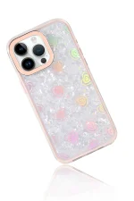 Newface Apple iPhone 15 Pro Max Lumi Desenli Kapak - Pembe - Görsel 4