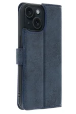 Newface Apple iPhone 15 Trend S Plus Kapaklı Kılıf - Lacivert - Görsel 2