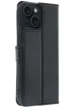 Newface Apple iPhone 15 Trend S Plus Kapaklı Kılıf - Siyah - Görsel 2