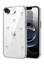 Newface Apple iPhone 16E Fiyonk Desenli Kapak - Desen 1