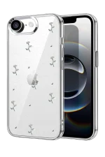 Newface Apple iPhone 16E Fiyonk Desenli Kapak - Desen 2