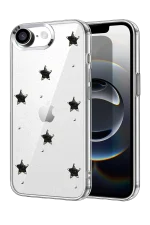 Newface Apple iPhone 16E Fiyonk Desenli Kapak - Desen 4