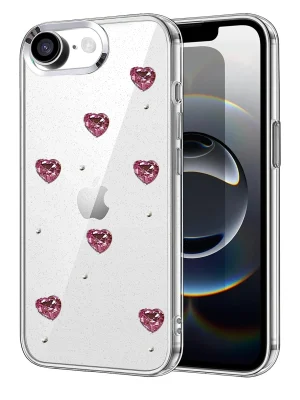 Newface Apple iPhone 16E Fiyonk Desenli Kapak - Desen 7