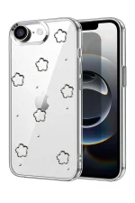 Newface Apple iPhone 16E Fiyonk Desenli Kapak - Desen 8