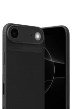 Newface Apple iPhone 17 Air Auto Focus Karbon Kapak - Siyah - Görsel 2