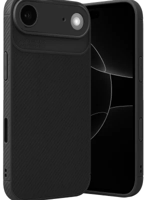 Newface Apple iPhone 17 Air Auto Focus Karbon Kapak - Siyah