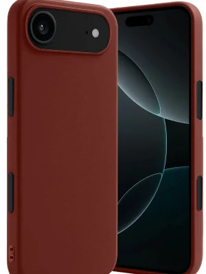 Newface Apple iPhone 17 Air First Silikon - Bordo