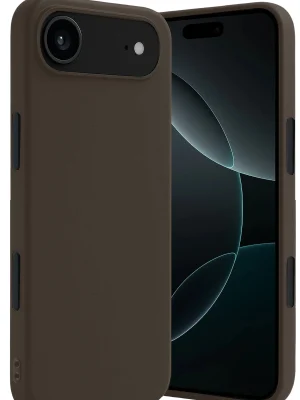 Newface Apple iPhone 17 Air First Silikon - Kahverengi