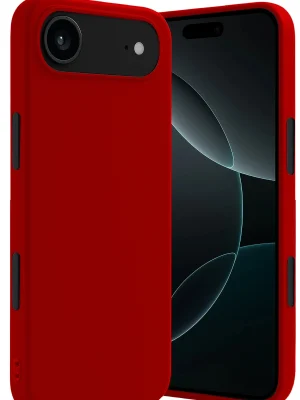 Newface Apple iPhone 17 Air First Silikon - Kırmızı