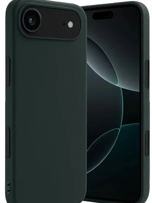 Newface Apple iPhone 17 Air First Silikon - Koyu Yeşil