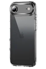 Newface Apple iPhone 17 Air Lüx Şeffaf Silikon - Şeffaf - Görsel 2