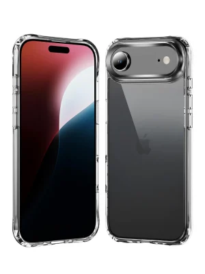 Newface Apple iPhone 17 Air Lüx Şeffaf Silikon - Şeffaf