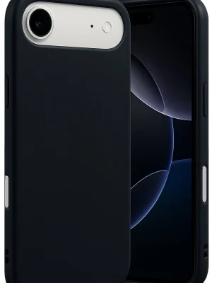 Newface Apple iPhone 17 Air Nano içi Kadife Silikon - Siyah