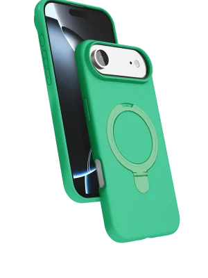 Newface Apple iPhone 17 Air Regal Magsafe Standlı Kapak - Yeşil