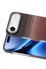 Newface Apple iPhone 17 Air Vega Magsafe Kapak - Çöl Titanyum - Görsel 2