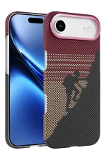 Newface Apple iPhone 17 Air Vega Magsafe Kapak - Kırmızı