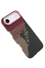 Newface Apple iPhone 17 Air Vega Magsafe Kapak - Kırmızı - Görsel 4