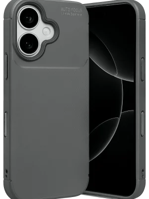 Newface Apple iPhone 17 Auto Focus Karbon Kapak - Gri