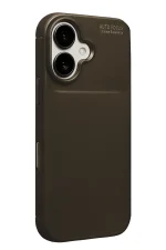 Newface Apple iPhone 17 Auto Focus Karbon Kapak - Kahverengi - Görsel 3